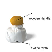 Premium Wooden Cotton Oil Brush for Dosa, Chapathi & Omelet – Plastic-Free & Eco-Friendly (Pack of 4)